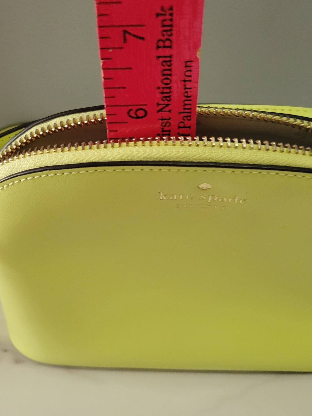 Kate Spade New York Citron Yellow Crossbody Bag - Picture 9 of 10